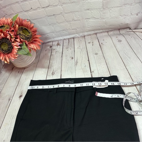 white house black market comfort stretch slim trouser sz 10 classic minimalist - Picture 3 of 8